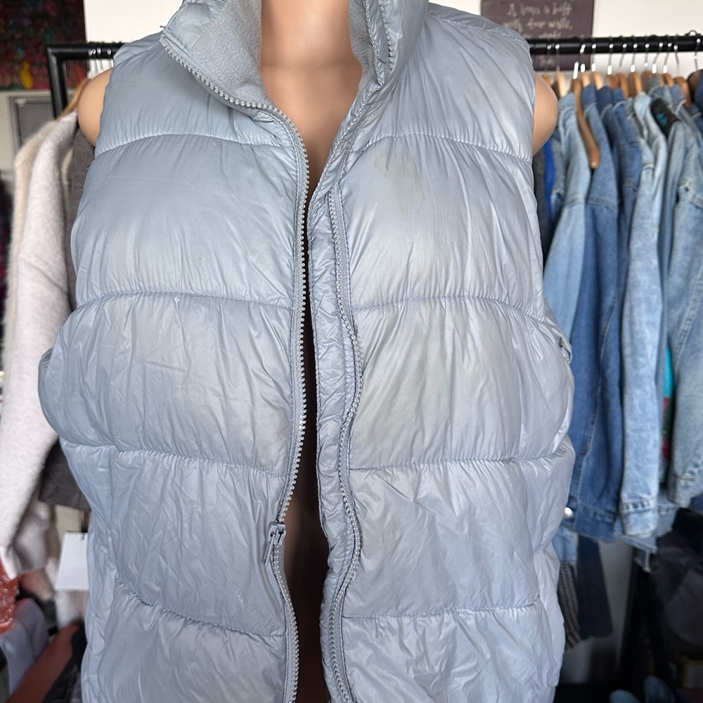 Old Navy Light Blue  Puffer Vest
